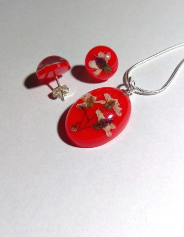 imusau.lt | parduodama Papuošalai su tikromis gėlytėmis